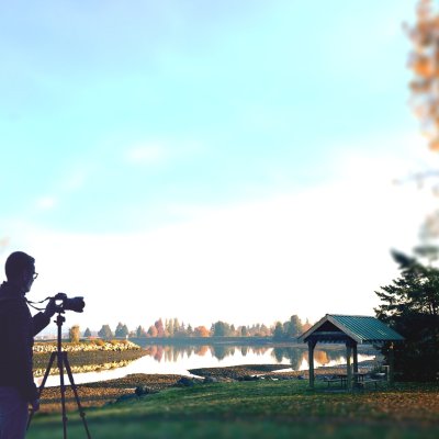 Photographer at Historic Stewart Farm